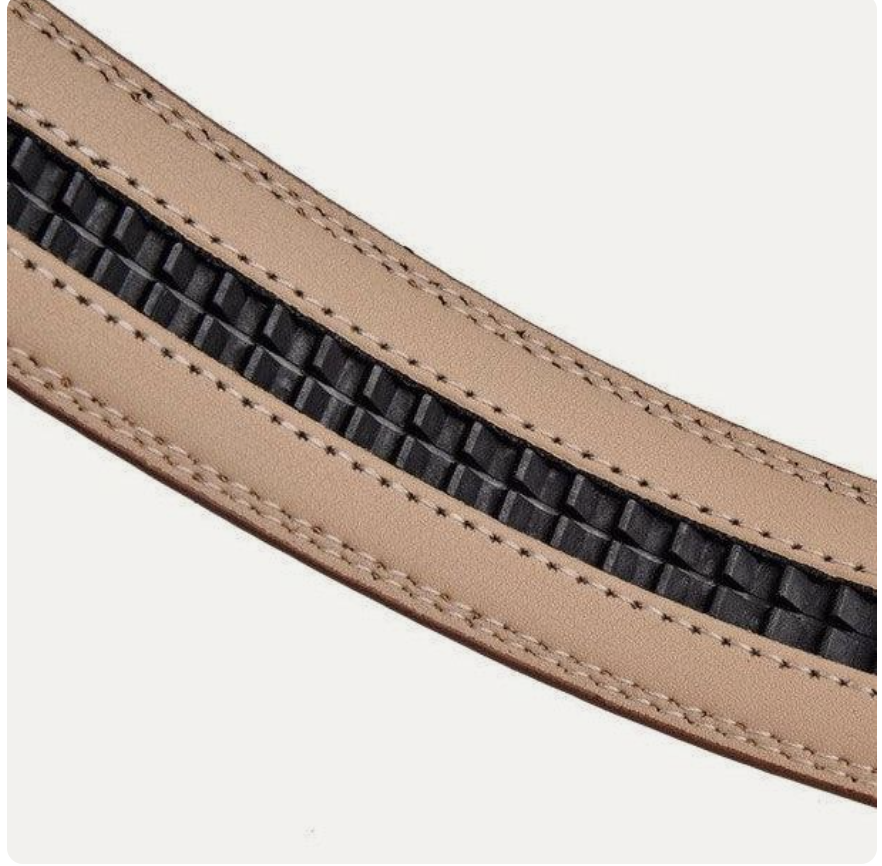 Ceinture Cuir Pour Homme De Vachette Boucle Automatique