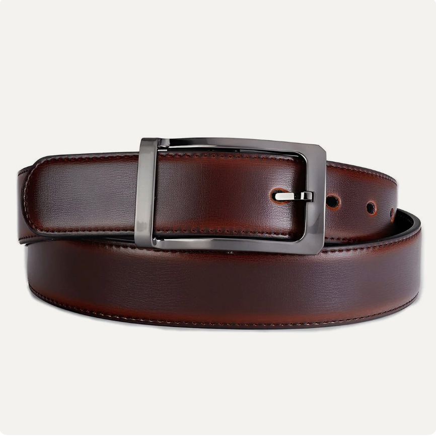 Ceinture Cuire Homme Réversible