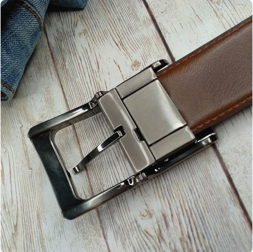 Ceinture Cuire Homme Réversible