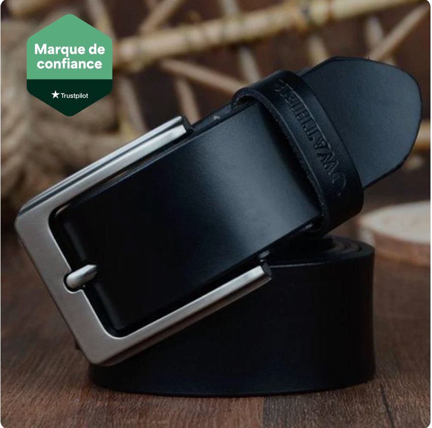Ceinture Casual en cuir pour homme