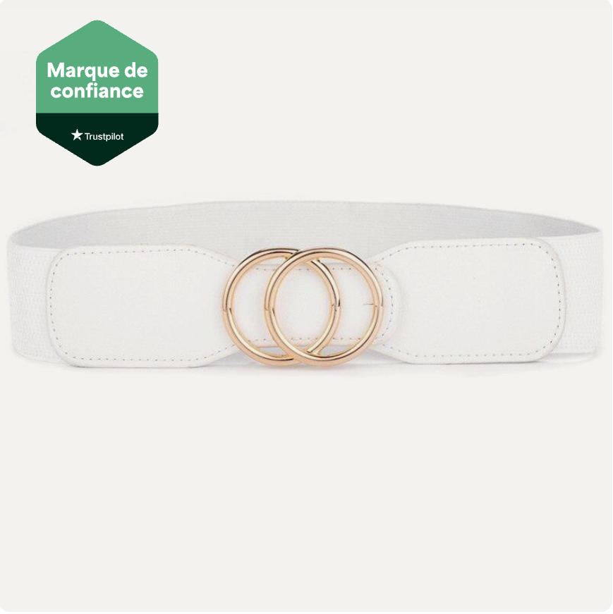 Ceinture élastique taille haute