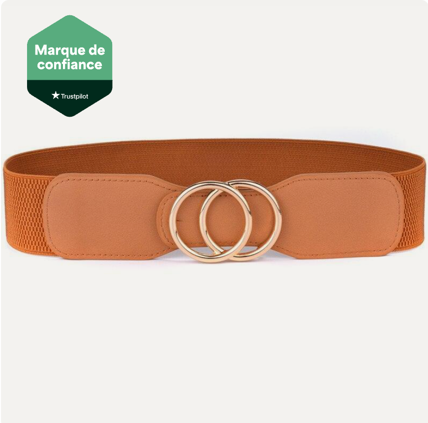 Ceinture élastique taille haute