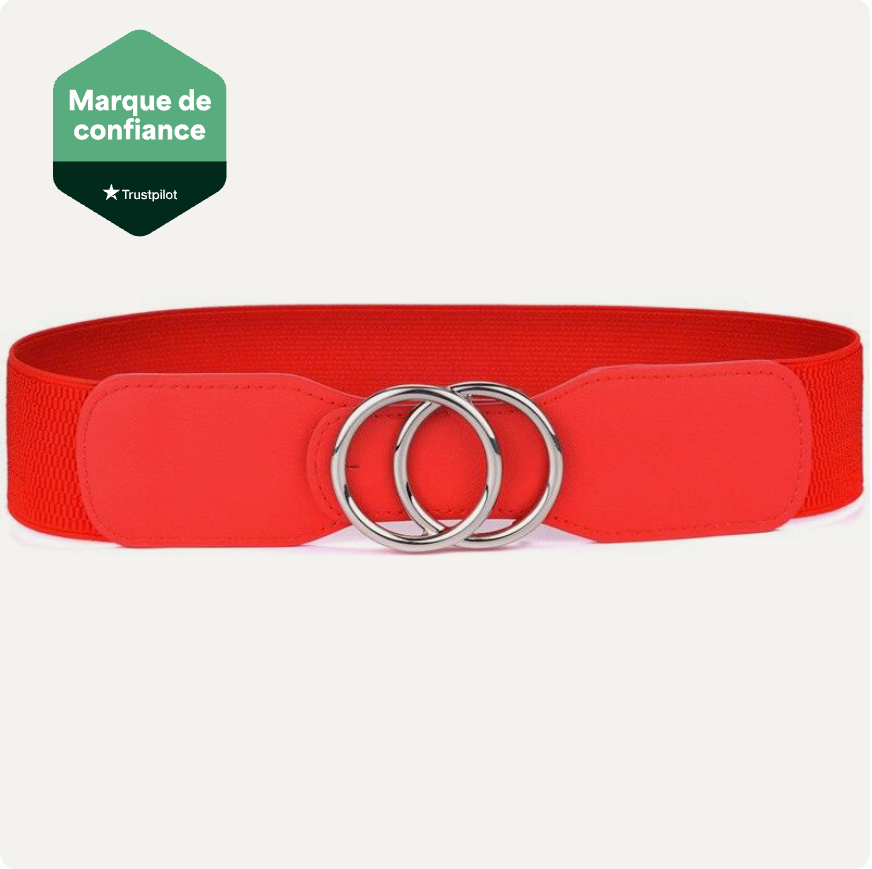 Ceinture élastique taille haute