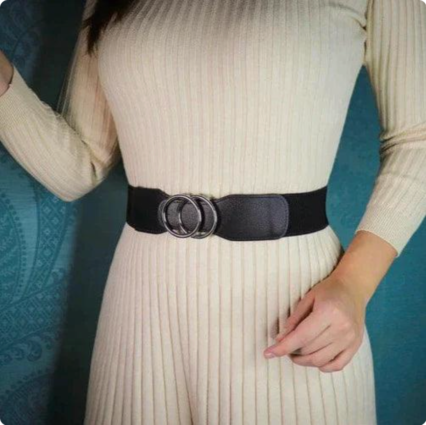 Ceinture élastique taille haute