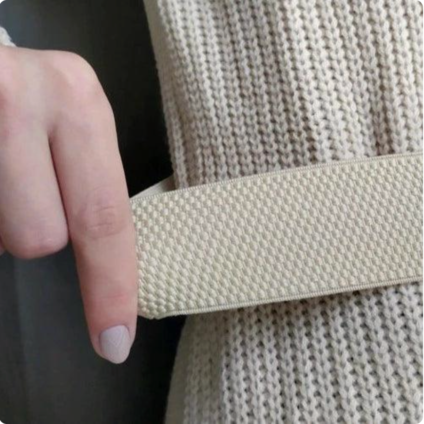 Ceinture élastique taille haute