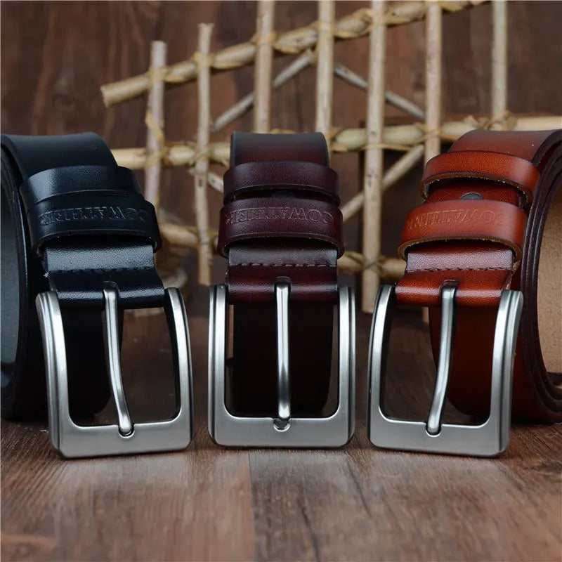 Ceinture Casual en cuir pour homme