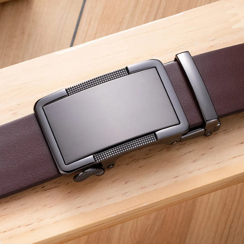 Ceinture À Boucle Automatique Homme